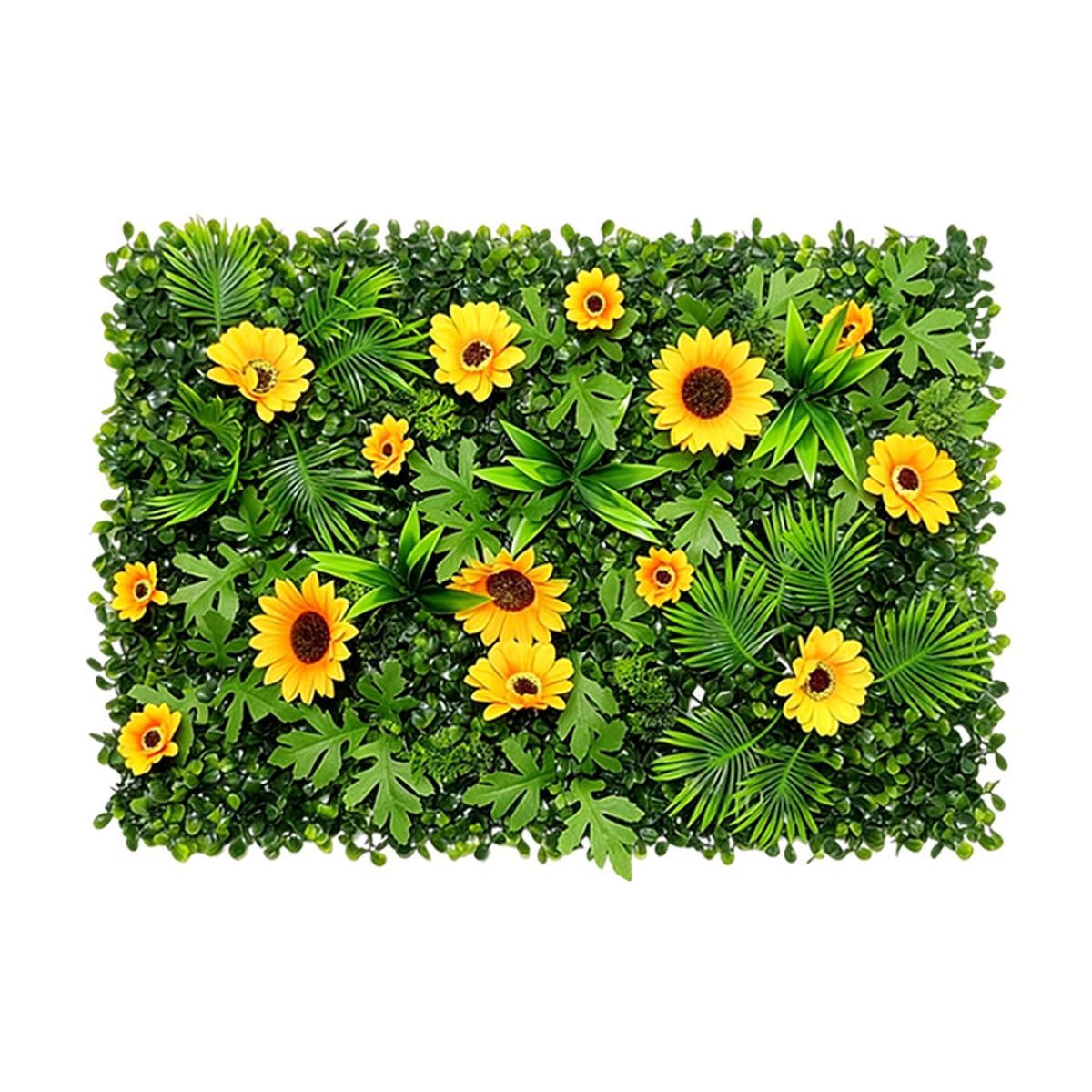 Flower Wall Panel - لوحة حائط من الزهور الصناعية 40x60