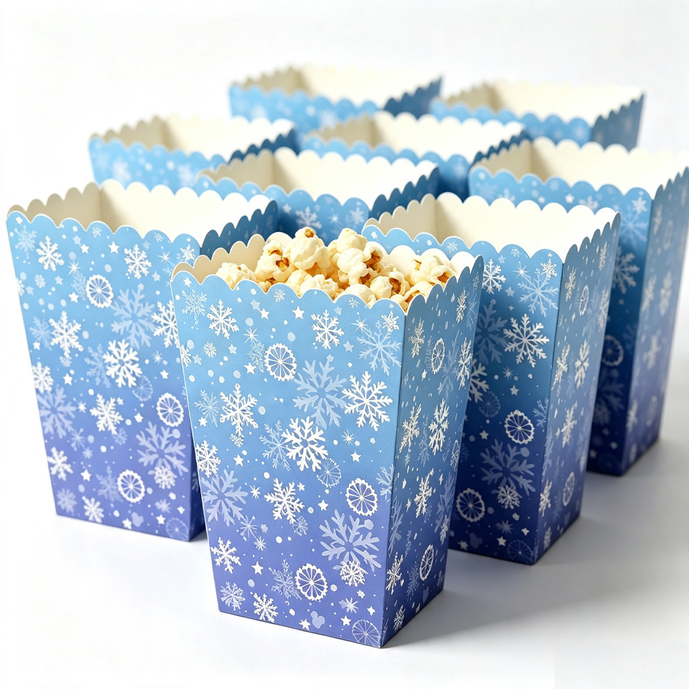 10-50 قطعة من صناديق الفشار عل - مراجعة Event Party Box وسعره