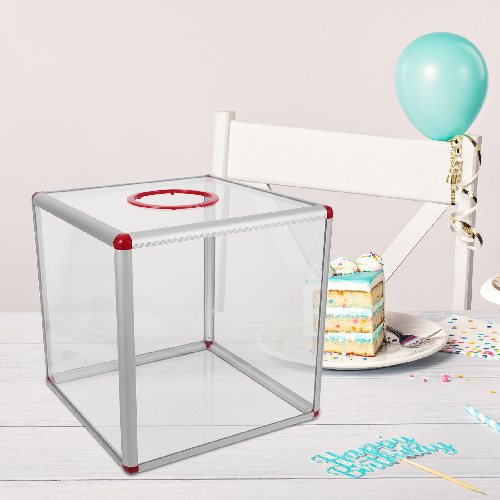 صندوق سحب جوائز كبير وشفاف مصن - مراجعة Event Party Box وسعره