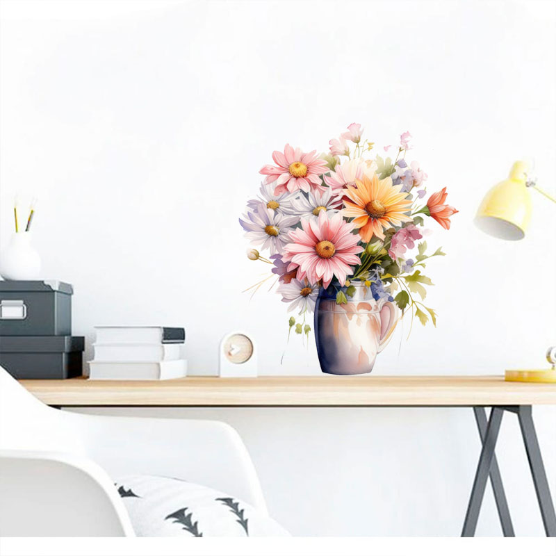 C51 #   ملصق حائط بتصميم زهور  - مراجعة Flower Wall Panel وسعره