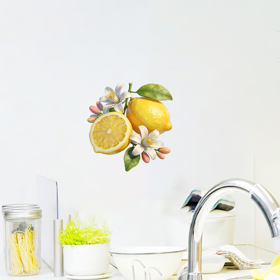 ملصقات جدارية من Three Ratels  - مراجعة Flower Wall Panel وسعره