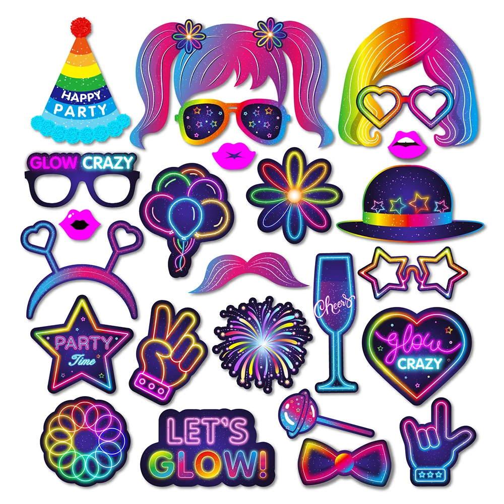مفرش طاولة متوهج نيون ملون بال - مراجعة Let'S Party Event Supply وسعره