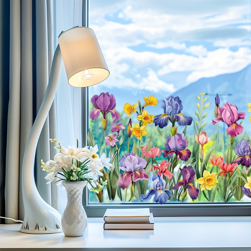 ملصقات حائط ملونة جميلة على شك - مراجعة Flower Wall Panel وسعره