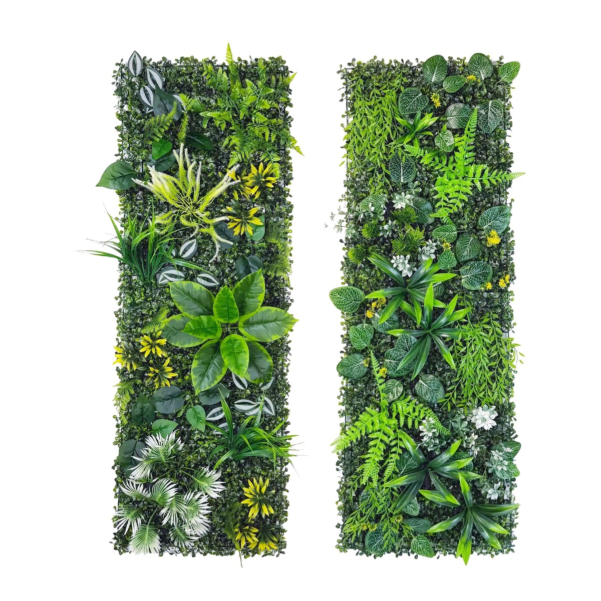 لوحة جدارية من الخضرة الاصطناع - مراجعة Flower Wall Panel وسعره