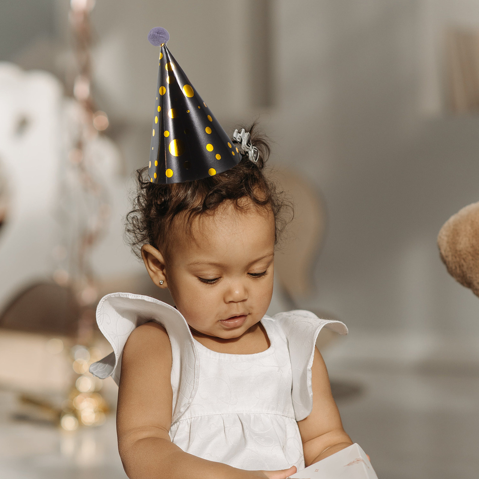 3 قطع من قبعات عيد الميلاد الم - مراجعة Party Hat Cone وسعره