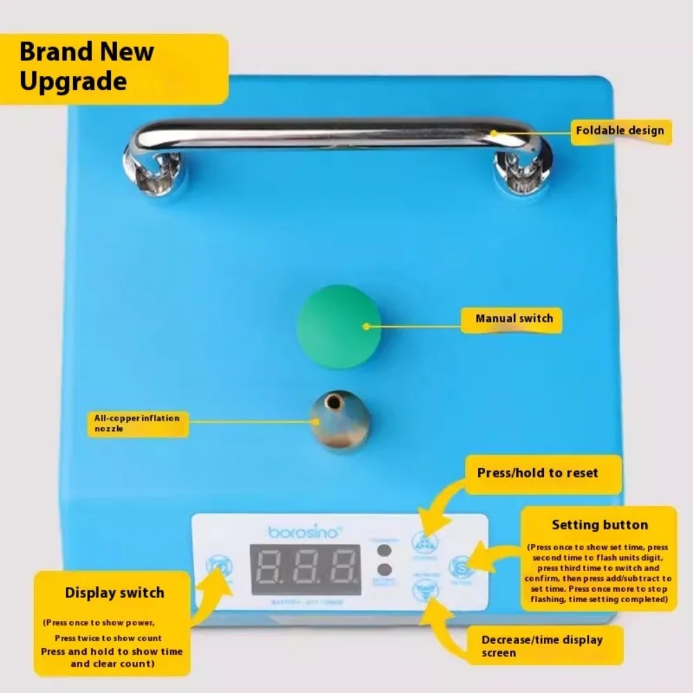 مضخة نفخ كهربائية متعددة الوظا - مراجعة Balloon Pump Hand وسعره