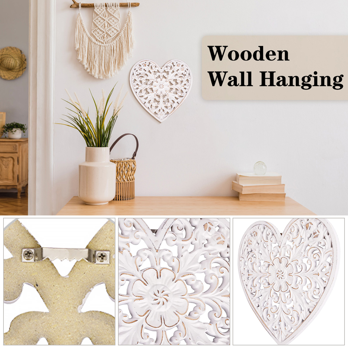 ديكور جدار خشبي الأزهار الجوف  - مراجعة Flower Wall Panel وسعره