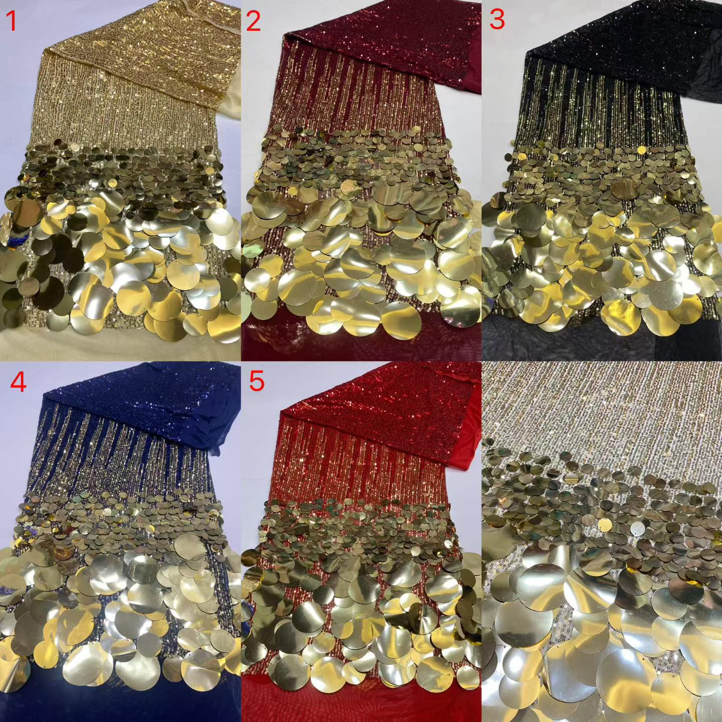 5 ياردات من قماش التول المزين  - مراجعة Glitter Tablecloth وسعره
