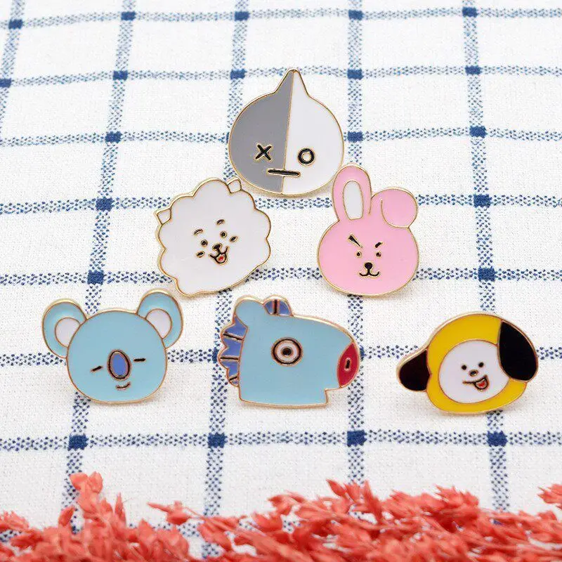 شارات معدنية BT21 على شكل شخصي - مراجعة Supply Event وسعره